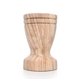 Drewniany kieliszek na jajko - jasny