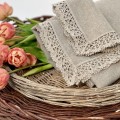 Zestaw prezentowy - obrus i serwetki Vintage Dzień Babci Ma Maison