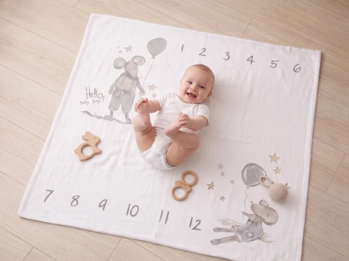 Mata Baby Boy do zdjęć i zabawy 2w1 